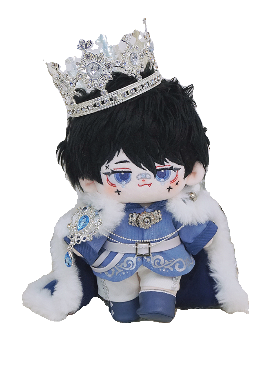 现货奶电响铃炽冬王爵20CM棉花娃衣宫廷风华丽礼服套装无属性衣服 - 图3