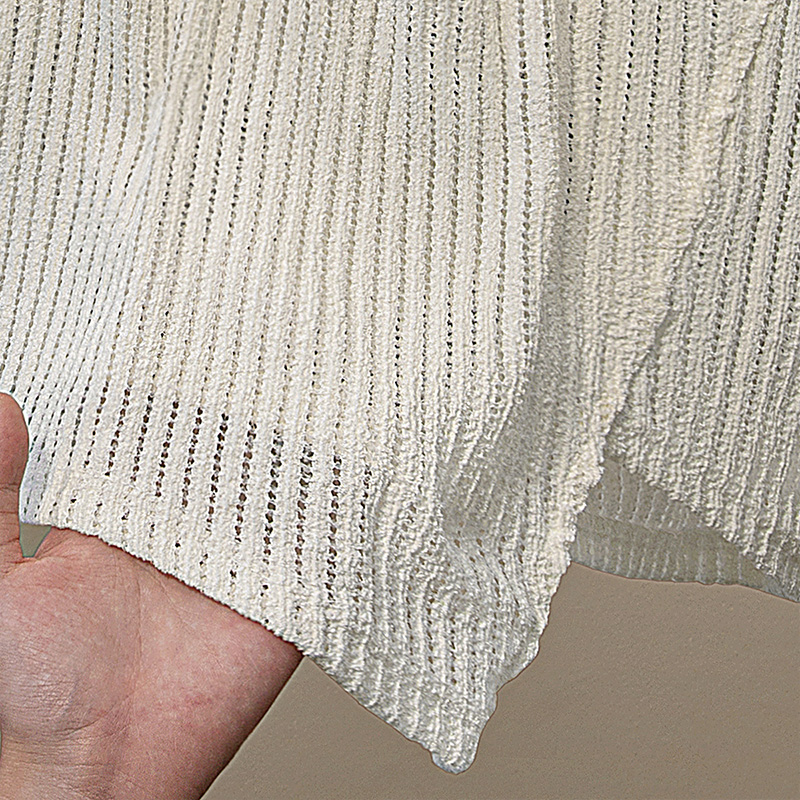 丝柏舍圆领T恤2025夏装新款女装镂空短款不规则下摆垂感设计上衣