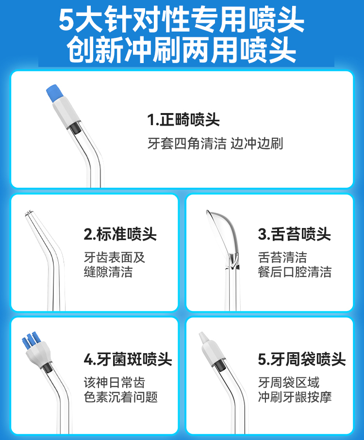 华为智选力博得充电全自动洗牙器漱口水专业水线冲牙器去牙结石 - 图1