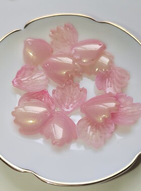 琉璃鱼尾花瓣手工diydiy