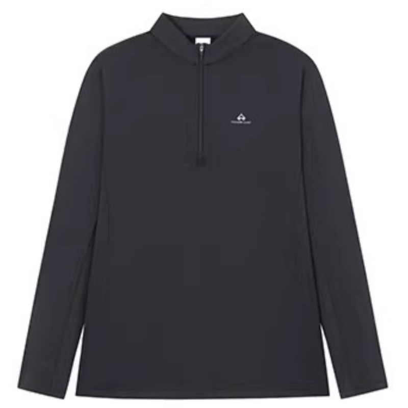 拓路者男装抓绒衣薄绒高弹拉链半开襟立领长袖打底上衣春秋贴身层,淘宝优惠券,粉丝福利购,淘宝优惠卷