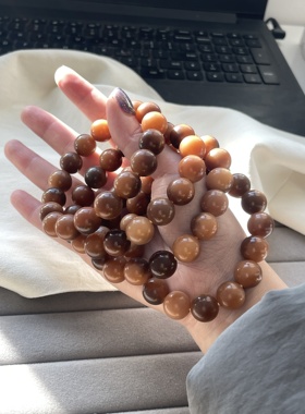 浓郁热可可/菩提手串手饰文玩手链国风手链