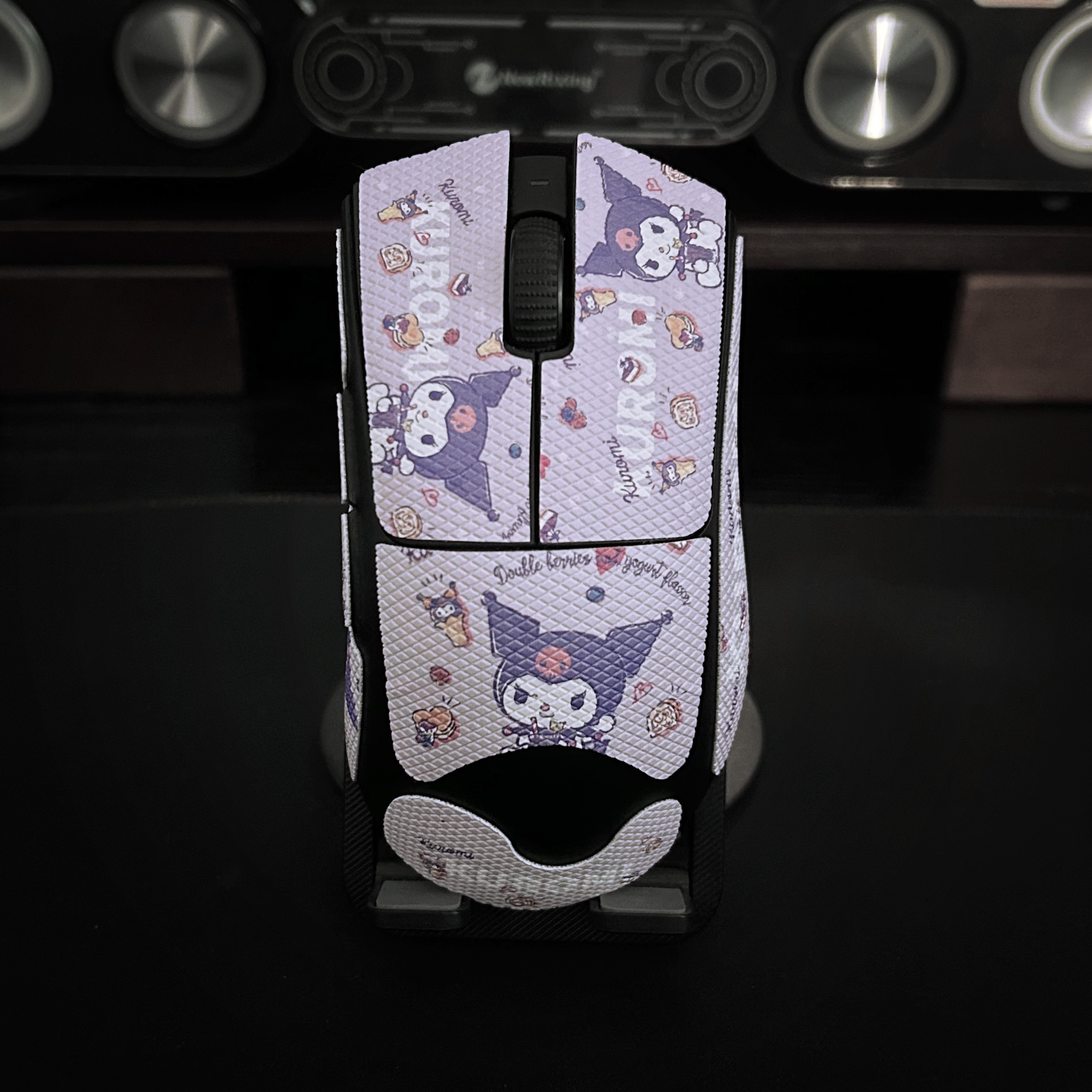 适用于炼狱蝰蛇V3pro鼠标防滑贴V3防汗吸汗贴膜全包贴纸蜥蜴皮3M - 图3