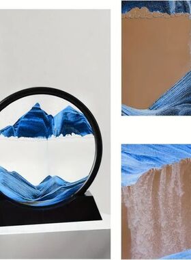 移动沙艺术 液体运动， 深海 沙景 流动沙画 动态沙画 3D广东发货