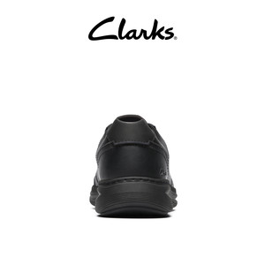Clarks其乐Craftwell Lace男鞋新款简约通勤休闲皮鞋加宽楦