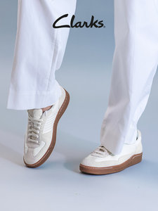 Clarks其乐艺动系列男鞋休闲复古新品德训鞋潮流舒适休闲滑板鞋男