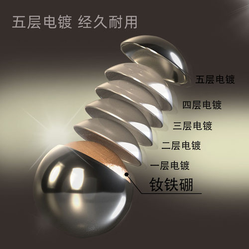 巴克球1000颗磁铁八克球吸铁石磁力球百变减压魔力珠益智积木玩具 - 图2