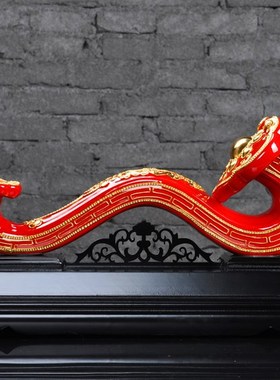 风水摆件漆线雕陶瓷结婚礼品镇宅