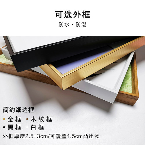 北欧绿植卫生间厕所装饰画厨房餐厅现代简约小清新浴室电表箱挂画 - 图2