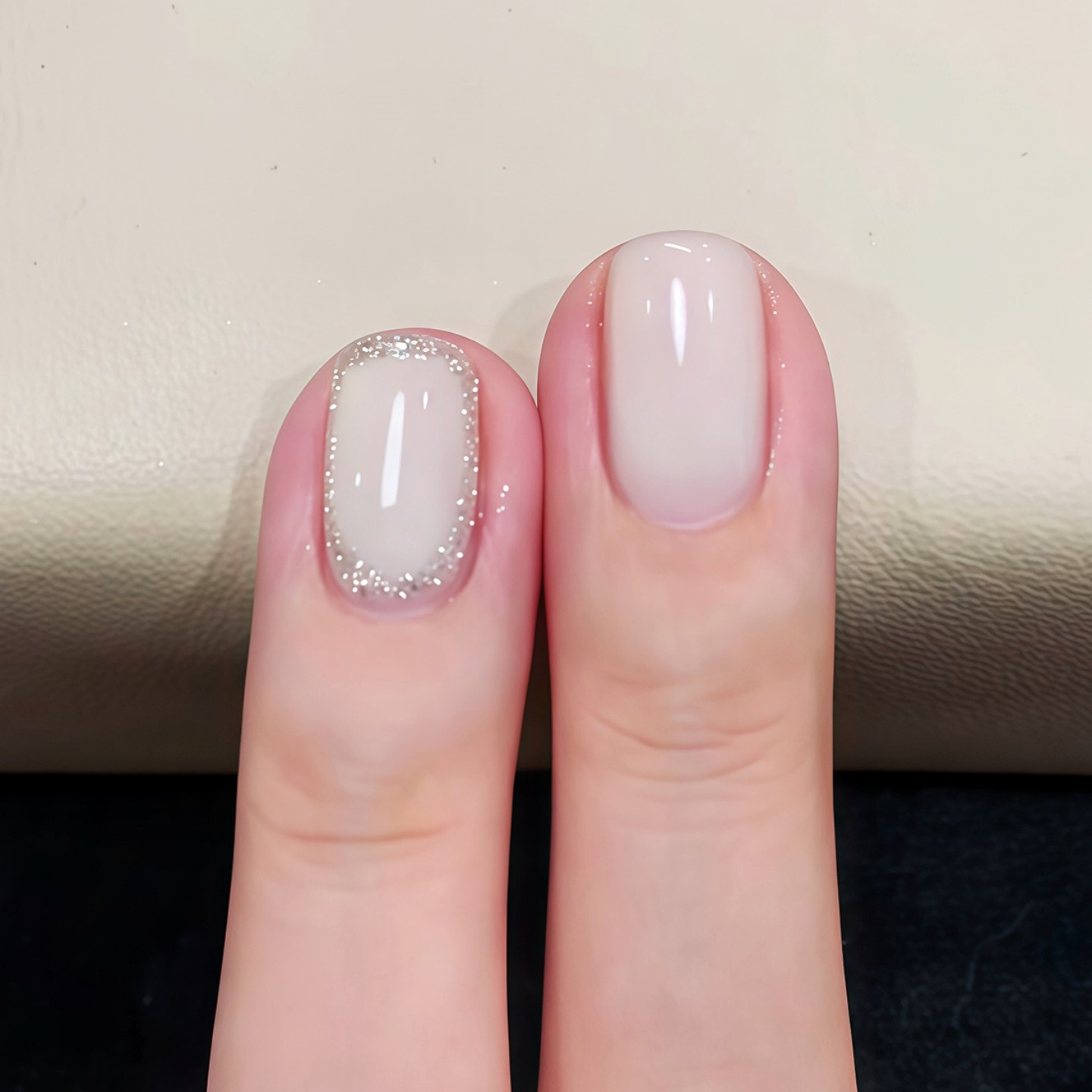 夏日温柔 冰透白色美甲！2025新款指甲油免烤快干持久脚趾白开水,淘宝优惠券,粉丝福利购,淘宝优惠卷