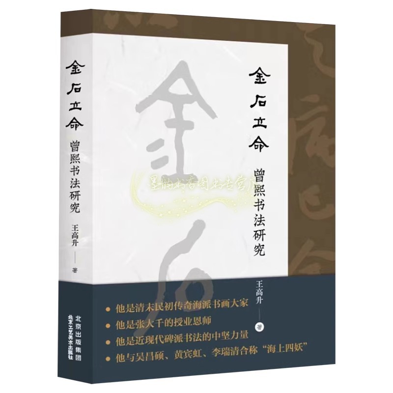 金石立命:曾熙书法研究王高升著曾熙(1861-1930)书法评论金石书法研究艺术家历程生平理论分析北京工艺美术出版社书籍-图3