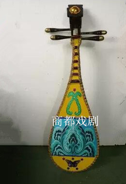 推荐新款舞蹈影视手绘琵琶用品琵琶表演道具舞蹈舞台演出服装包邮