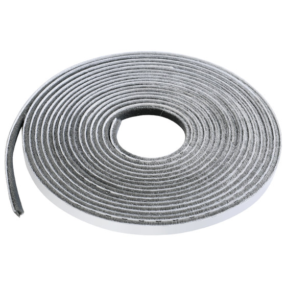 Door seam sealing strip, window windshield artifact, door and window gap