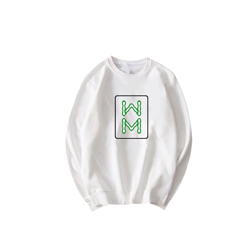 麻将男女个性团体服装定制圆领卫衣 简绒卫衣