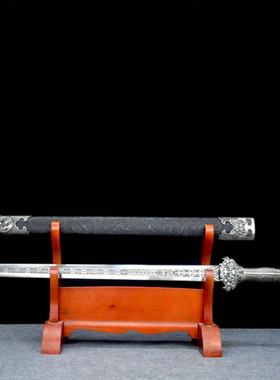 龙泉一体汉剑手工锻打抖