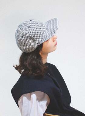 HUNTISM夏日清涼C位 有机棉泡泡纱棒球帽 轻软透气男女帽