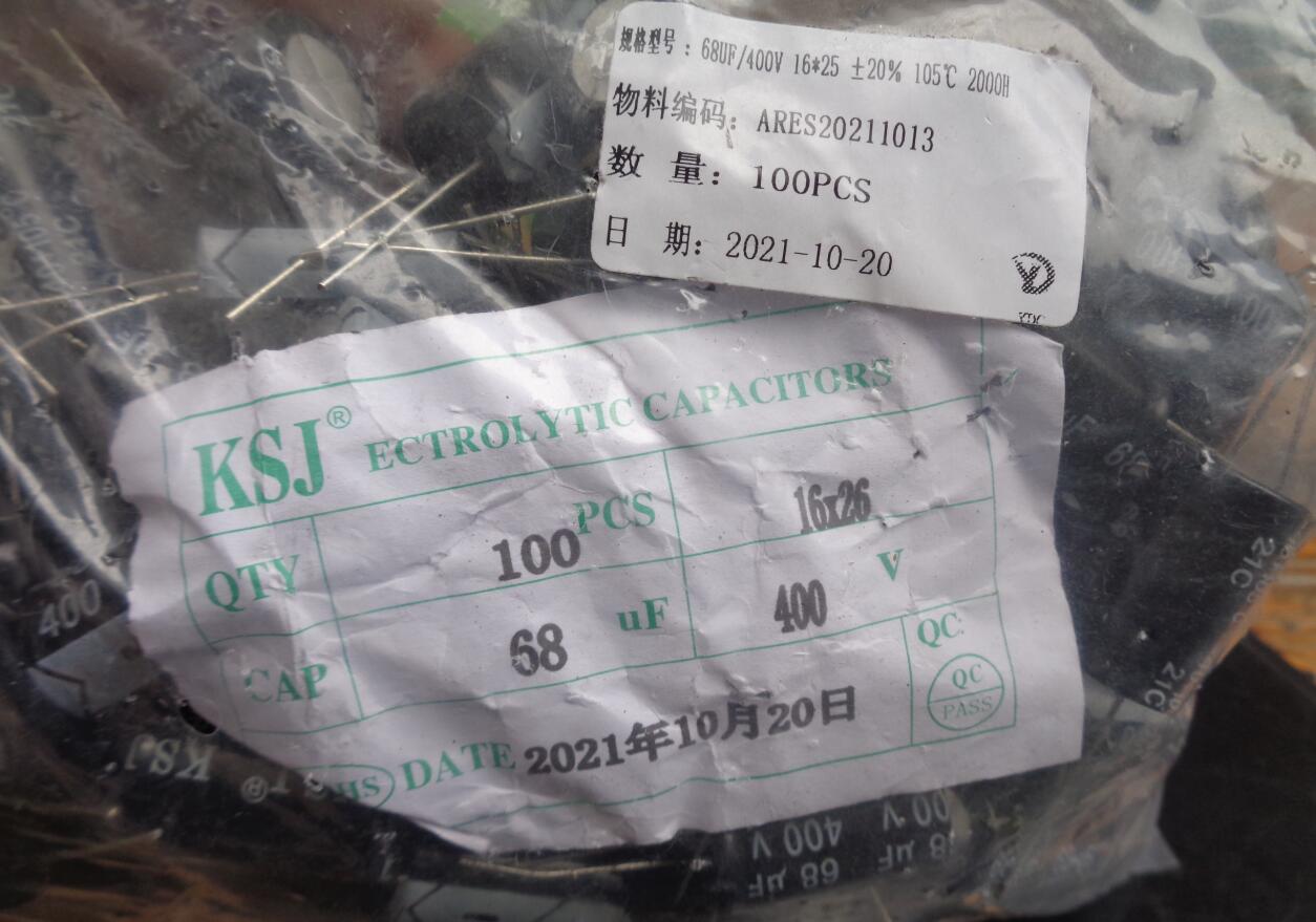 68UF 400V KSJ VENT 400V68UF 16X25 105 68uf-400v-ksj-vent-400v68uf-16x25-105