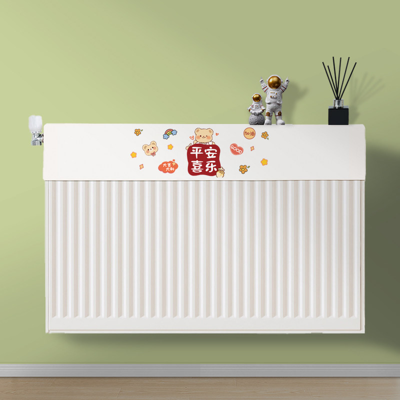 暖气片防尘罩家用新款布艺半包简约盖布老式铸铁遮挡装饰罩套蕾丝,淘宝优惠券,粉丝福利购,淘宝优惠卷