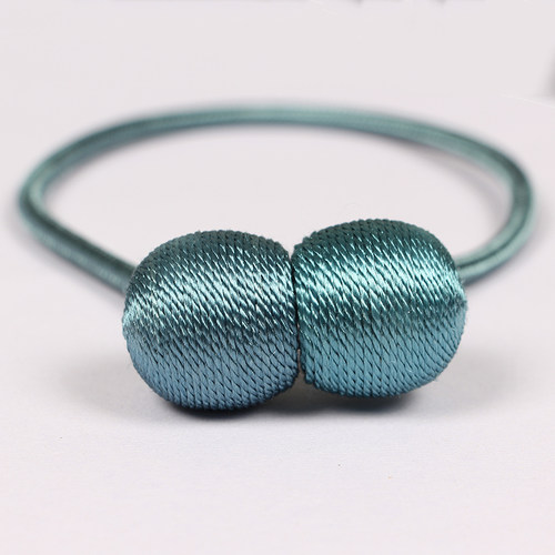 窗帘绑带一对装磁吸绑绳轻奢磁力窗帘扣绑饰床帘收纳绳扣子扎束带 - 图2