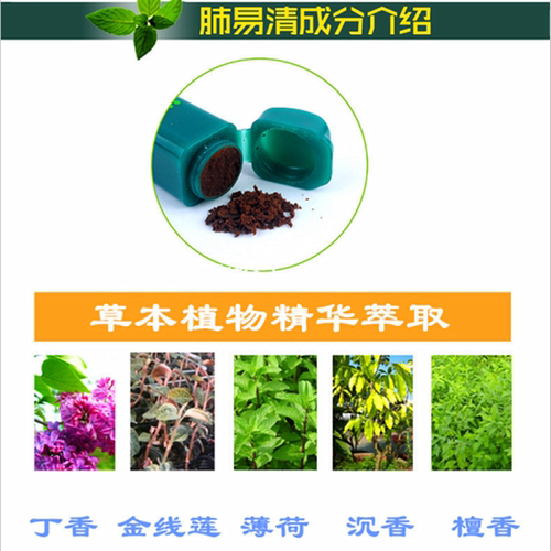 老款肺易清菸烟沾粉台湾菸友薄荷爽清凉沉香檀沾粘粉肺易清包邮男 - 图1