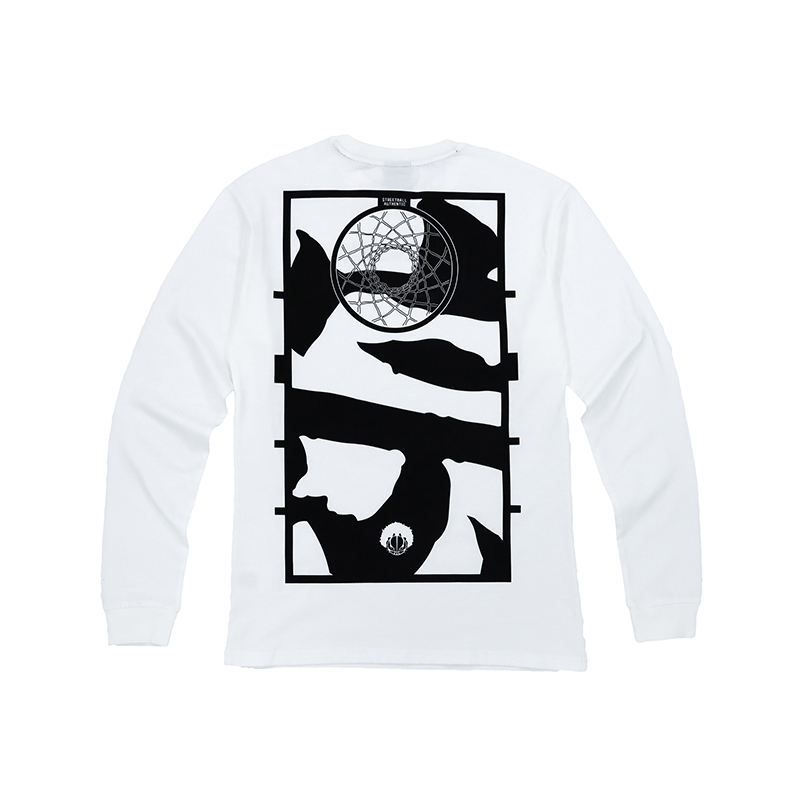 【第六区】控球之魂街球正宗2.0高品质纯棉修身版型秋冬季长袖T恤 - 图2