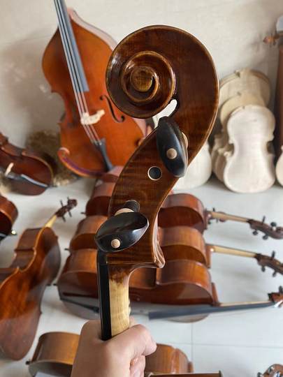 世家大提琴初学者仿古手工实木成人儿童考级专业级演奏级独奏乐器