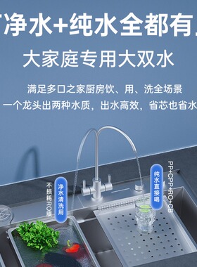 世韩净水器直饮反渗透大流量家用