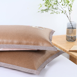 夏季凉席枕套成人藤枕芯套一对拍2