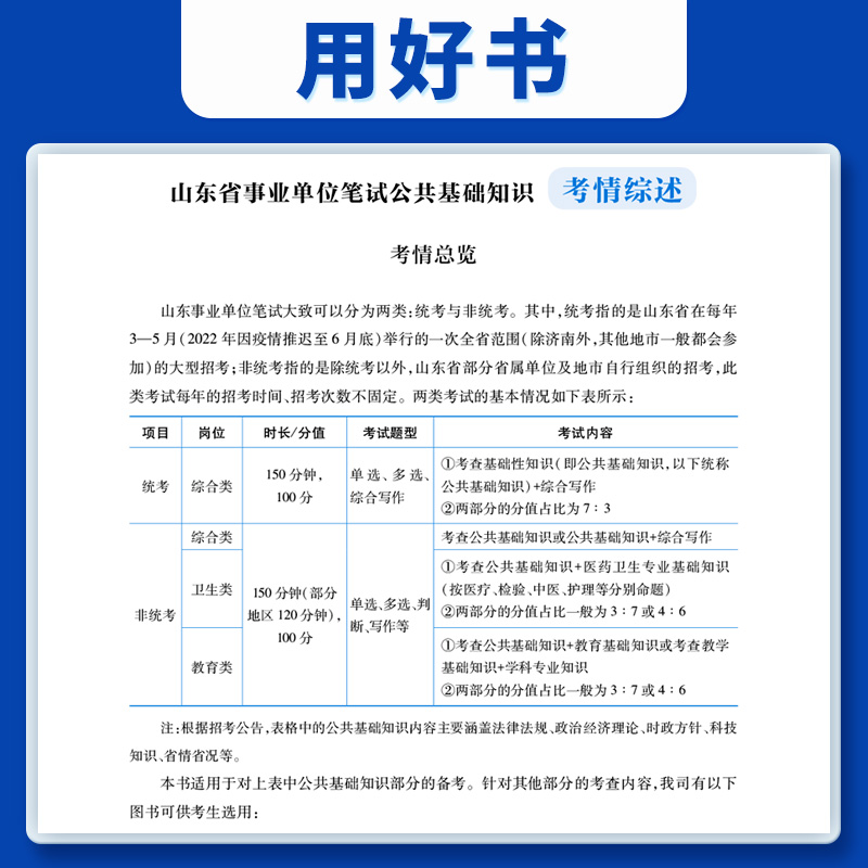 中公事业编综合类2024年山东省事业单位编制考试教材公共基础知识综合写作历年真题库试卷刷题公基试题资料医疗卫生类护理套题 a类 - 图2