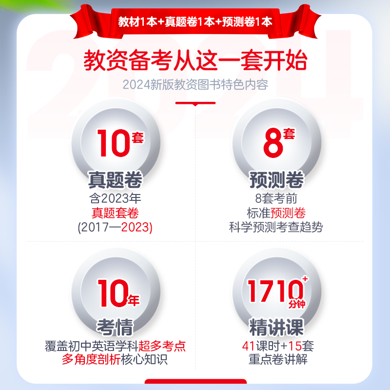 中公教资初中英语教资考试资料中学2024年教师证资格用书国家教师资格考试专用教材综合素质教育知识与能力历年真题试卷教师资格证-图1