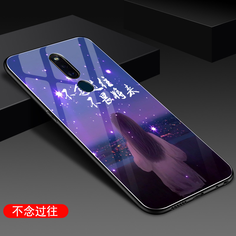 oppor19手机壳oppo玻璃f11pro外套0pp0f11por镜面硬opp0a全包网红 - 图3