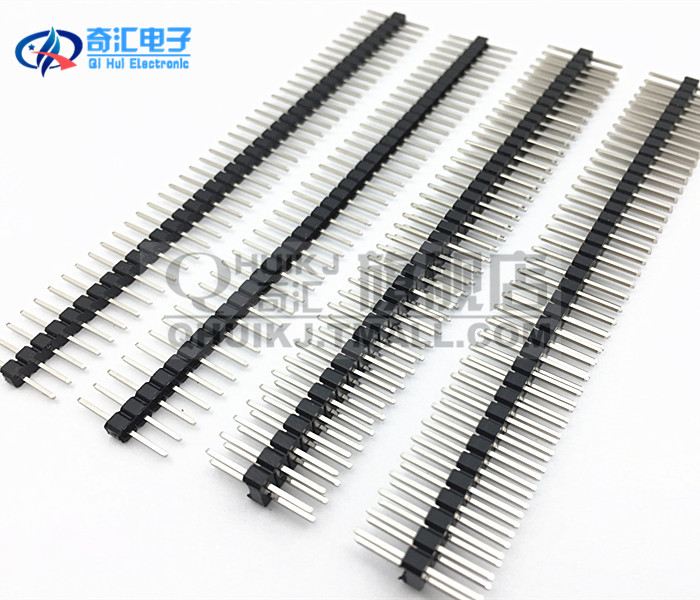两边一样长 排针 等高排针1*40P 2*40PIN 15MM 17MM 单排针双排针 - 图1