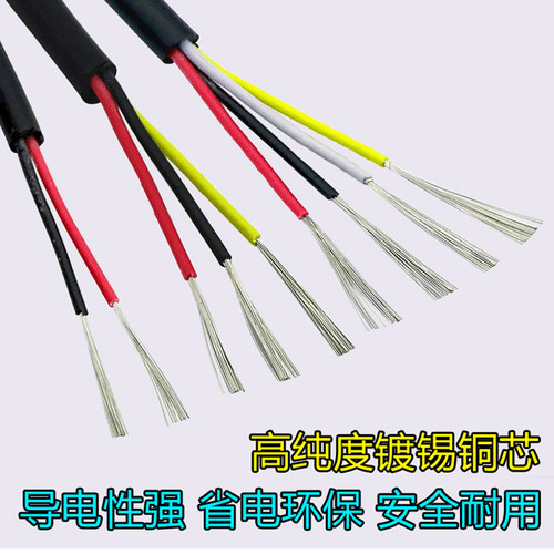 UL2464多芯护套线2芯3芯4芯5芯6芯8芯*28 26 24 22 20 18 16号AWG - 图1