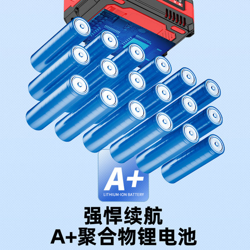 手电钻冲击钻转家用小手枪钻锂电工具多功能电锤充电式电动螺丝刀 - 图0