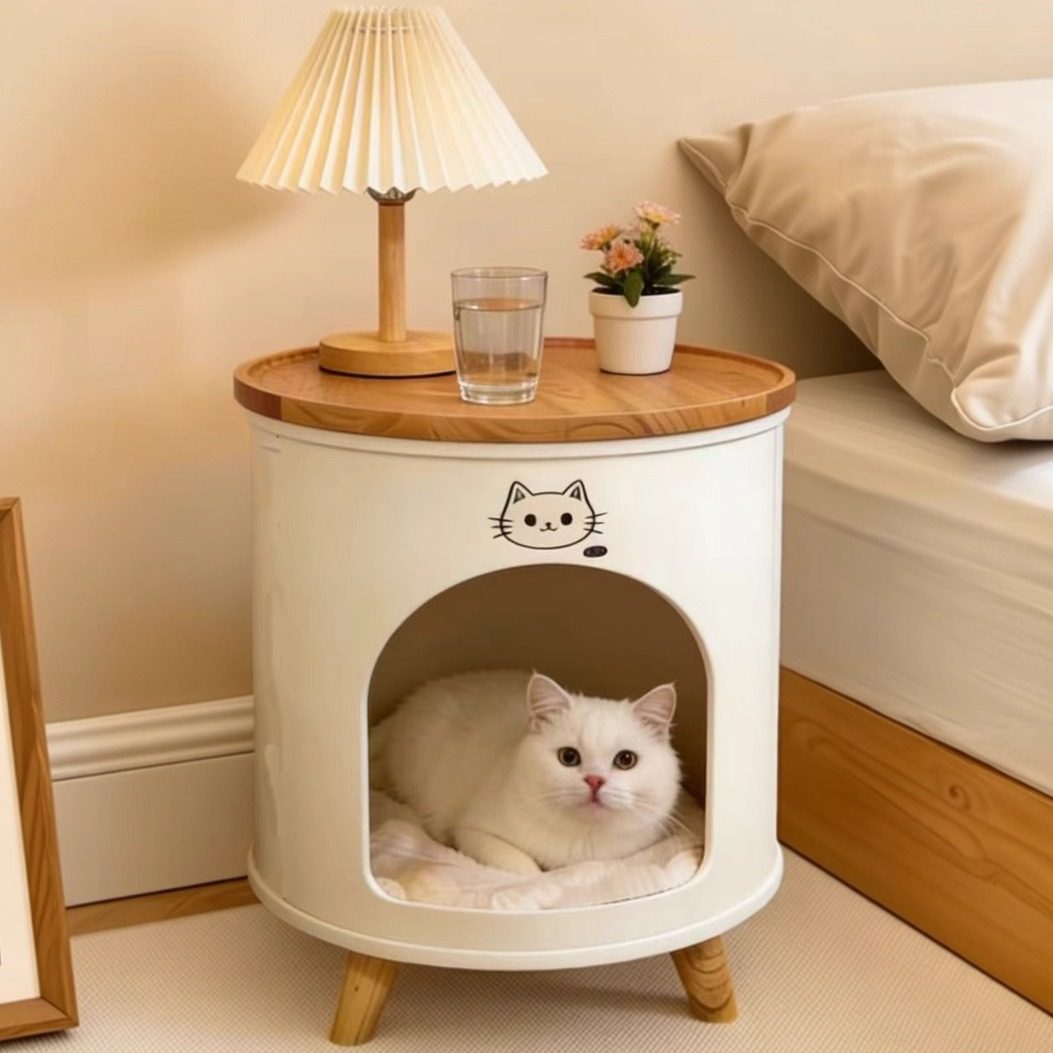 魔卡宠物茶几创意猫窝人宠共用家具床头柜四季通用高颜值猫咪边几,淘宝优惠券,粉丝福利购,淘宝优惠卷