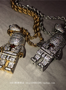 宇航员太空人满钻项坠街头嘻哈