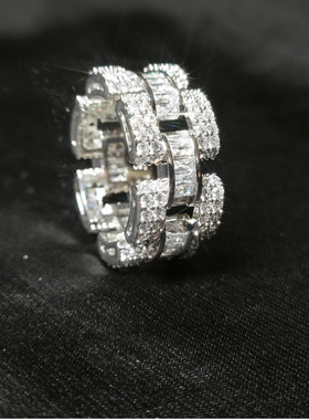 不规则戒指KAKA金属嘻哈男女