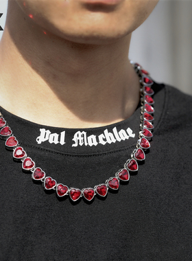 KAKA金属爱心男女桃心项链