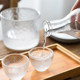 Thickened cloud glass sake glass ancient style wine utensil wine pot