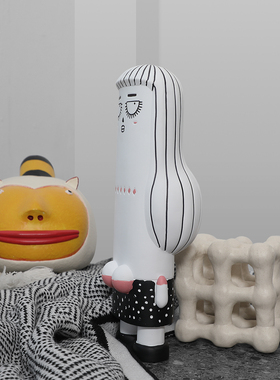 密度家居树脂摆件卡通儿童房