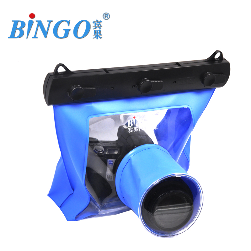 BINGO 賓果 單反相機防水袋 佳能5D2防雨罩 尼康D800潛水套