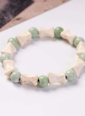 陶瓷手链景德镇瓷珠手串