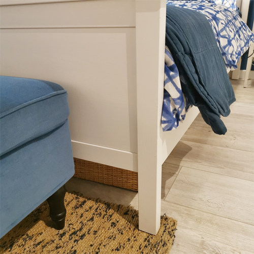 国内宜家代购汉尼斯床架北欧式公主床架欧式双人床单人床儿童床 - 图3