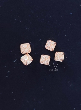 奥地利金字塔镶钻单颗手环