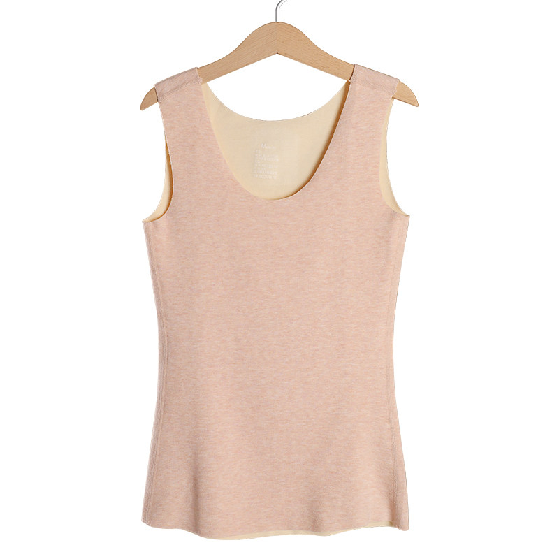 保暖背心内穿加绒无痕女款打底衫 怡唯雅保暖上装