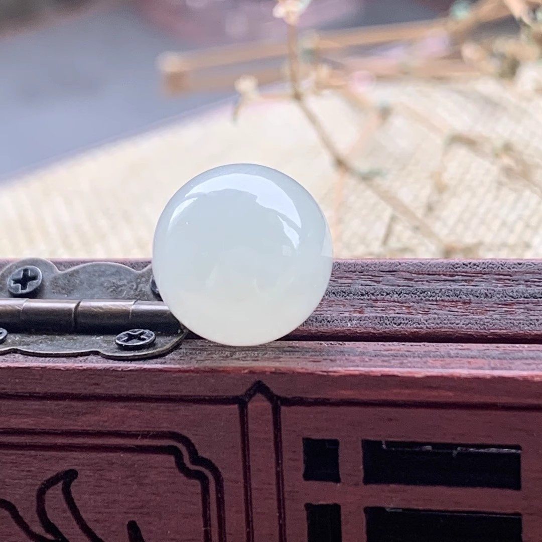 天然缅甸老坑翡翠冰种白冰高冰种圆珠子手串手链单颗散珠玉石配饰,淘宝优惠券,粉丝福利购,淘宝优惠卷