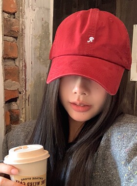 街头风简约软顶刺绣棒球帽