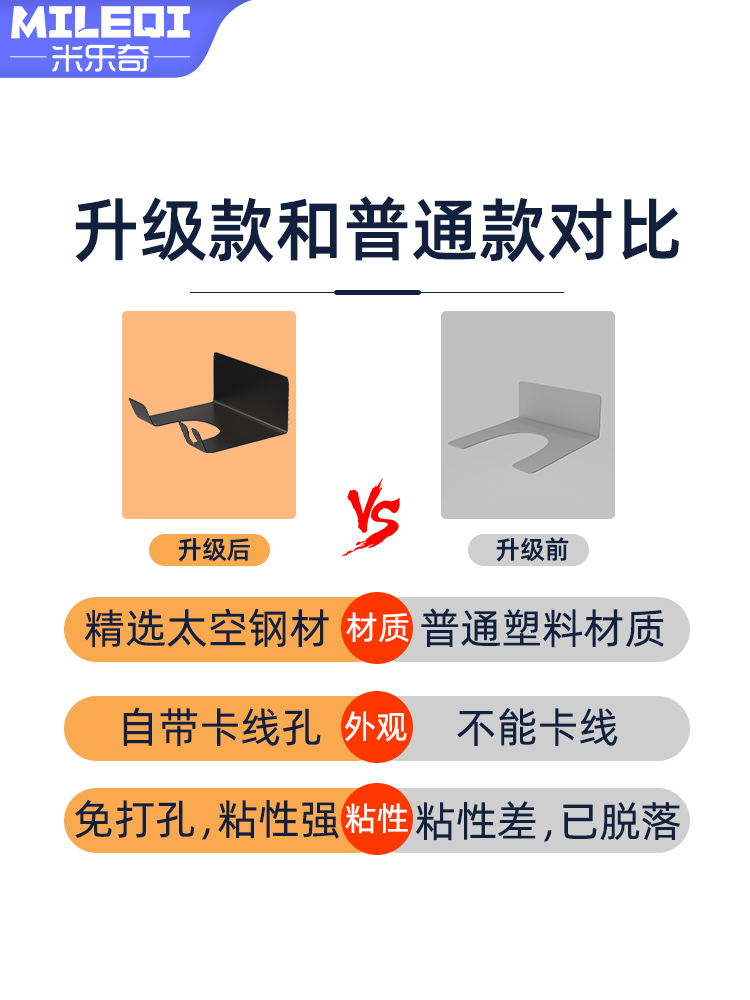 头戴式耳机挂架托游戏主机散热底座壁挂免打孔手柄收纳架承重挂钩-图0