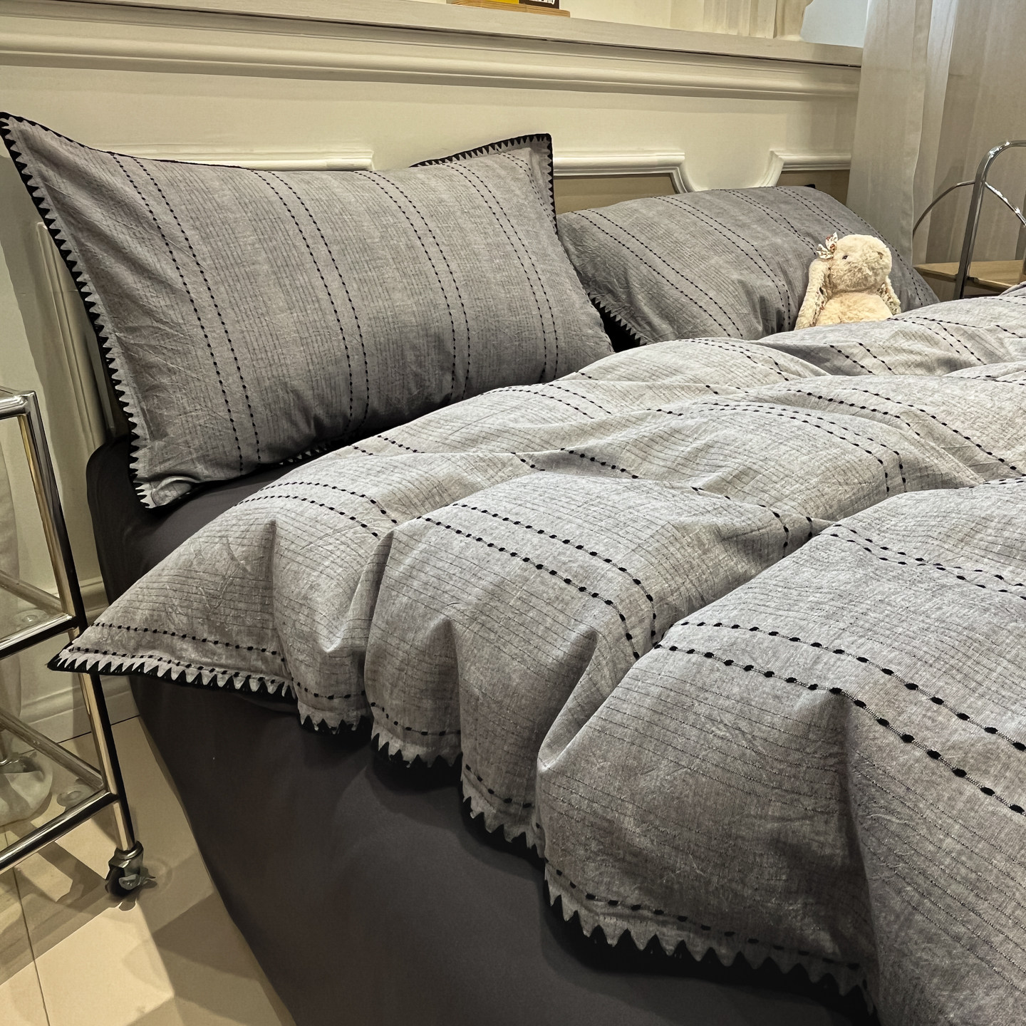 A类高级感100全棉四件套轻奢纯棉提花床单被套三件套床笠款主卧室,淘宝优惠券,粉丝福利购,淘宝优惠卷