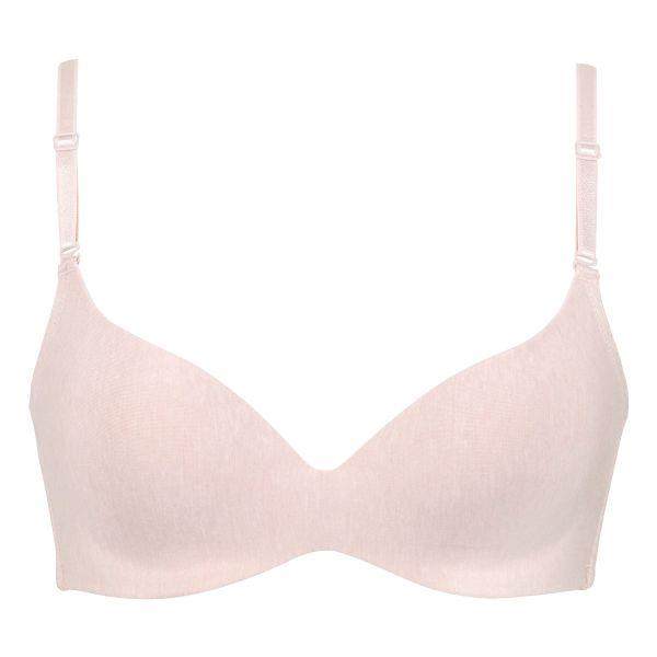 华歌尔wing女士无痕无钢圈吸汗文胸 shirohato海外文胸